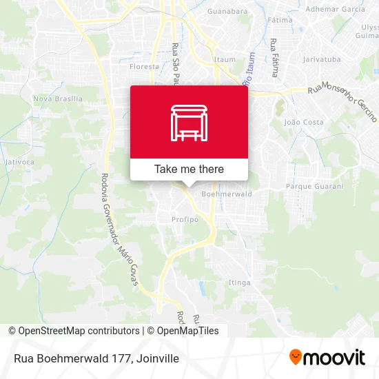 Rua Boehmerwald 177 map