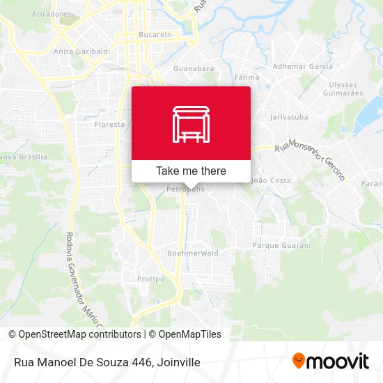 Rua Manoel De Souza 446 map