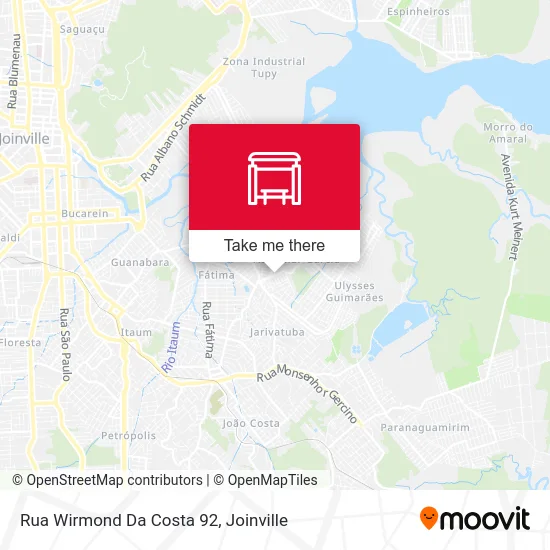 Rua Wirmond Da Costa 92 map
