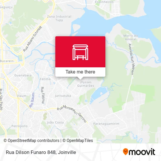 Rua Dilson Funaro 848 map