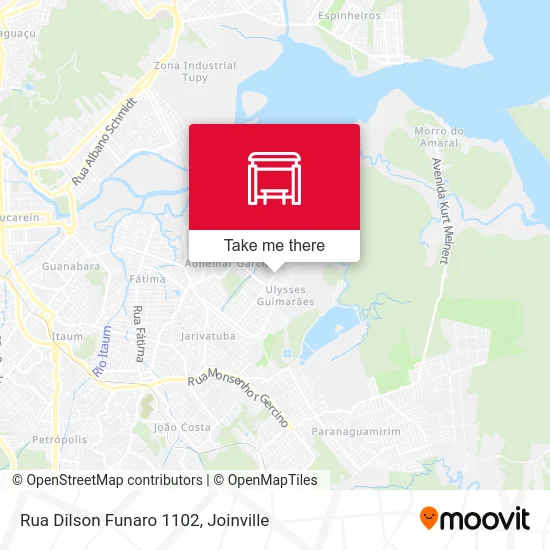 Rua Dilson Funaro 1102 map