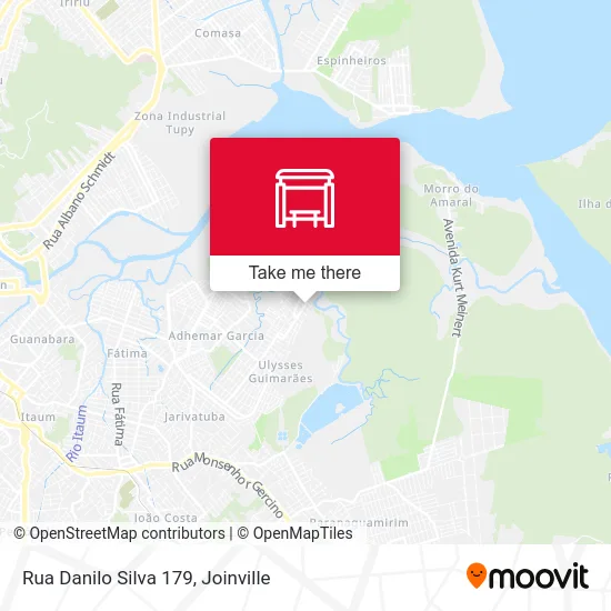 Rua Danilo Silva 179 map
