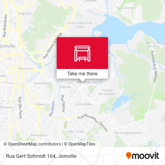 Rua Gert Schmidt 164 map