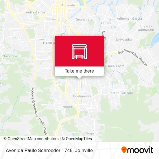 Avenida Paulo Schroeder 1748 map