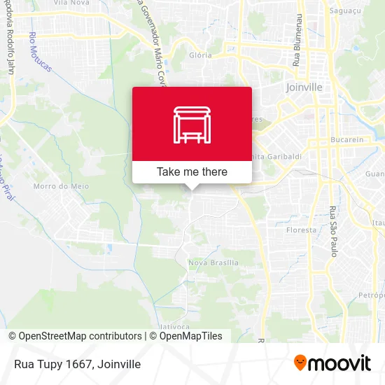 Rua Tupy 1667 map