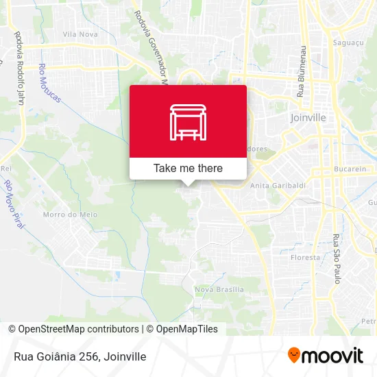 Rua Goiânia 256 map
