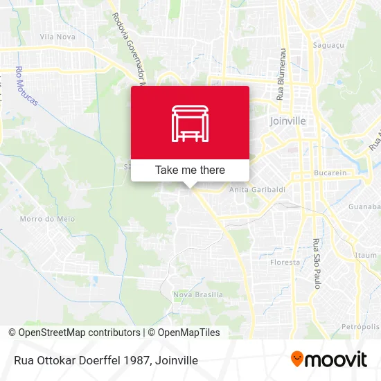 Rua Ottokar Doerffel 1987 map