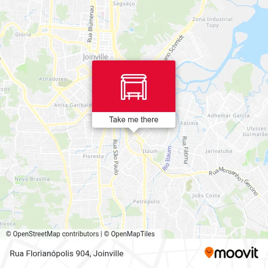 Rua Florianópolis 904 map