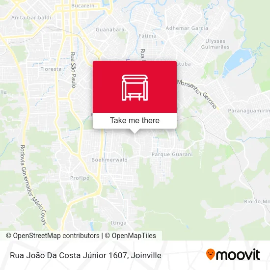 Rua João Da Costa Júnior 1607 map