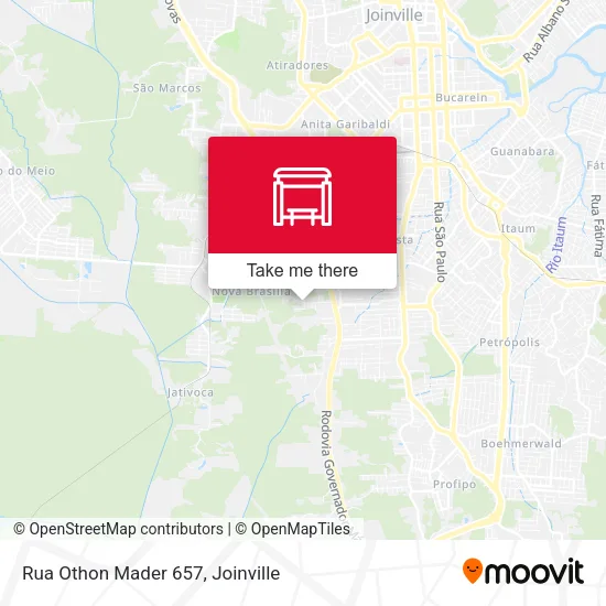 Rua Othon Mader 657 map