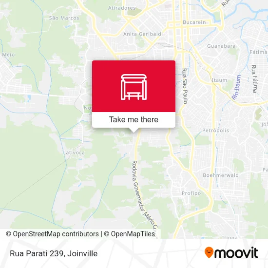 Rua Parati 239 map
