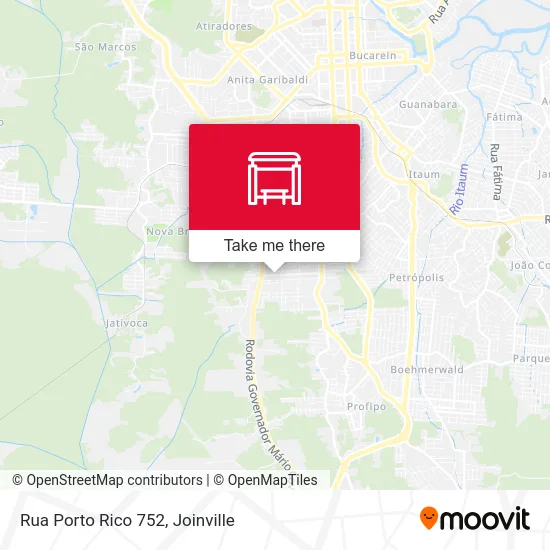 Rua Porto Rico 752 map
