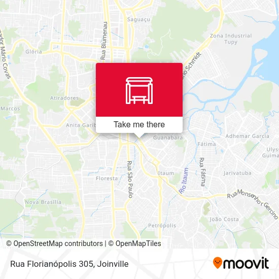 Rua Florianópolis 305 map