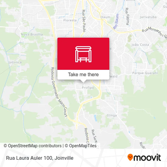 Rua Laura Auler 100 map