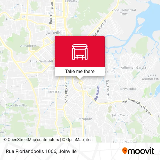 Mapa Rua Florianópolis 1066