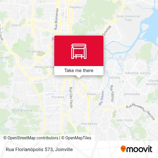 Rua Florianópolis 573 map