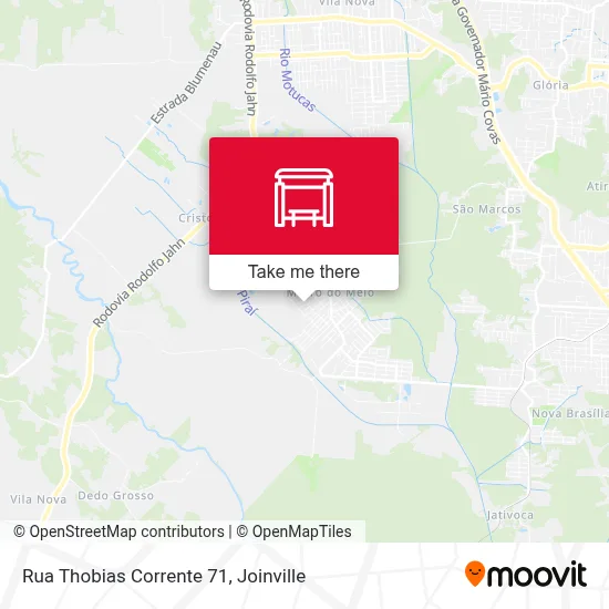 Rua Thobias Corrente 71 map