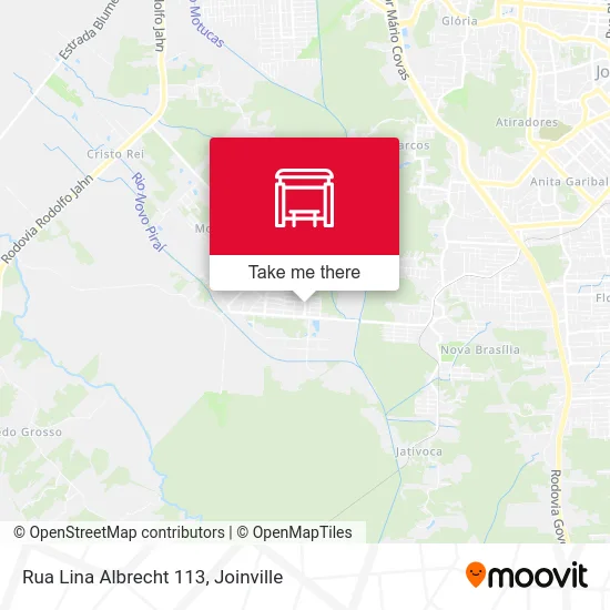 Rua Lina Albrecht 113 map