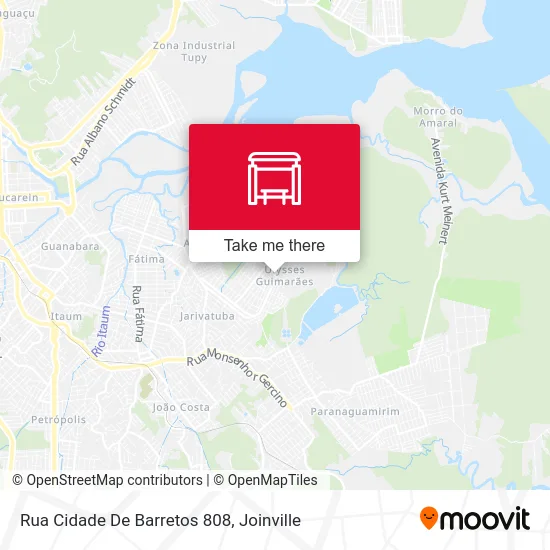 Rua Cidade De Barretos 808 map