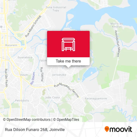 Rua Dilson Funaro 268 map