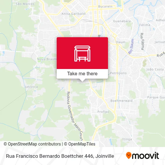 Rua Francisco Bernardo Boettcher 446 map