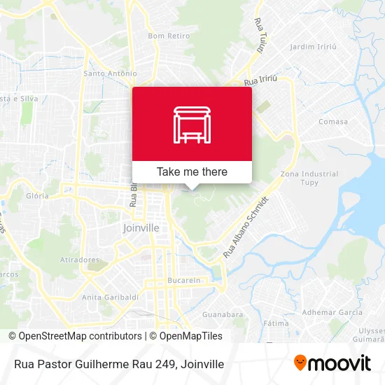 Rua Pastor Guilherme Rau 249 map