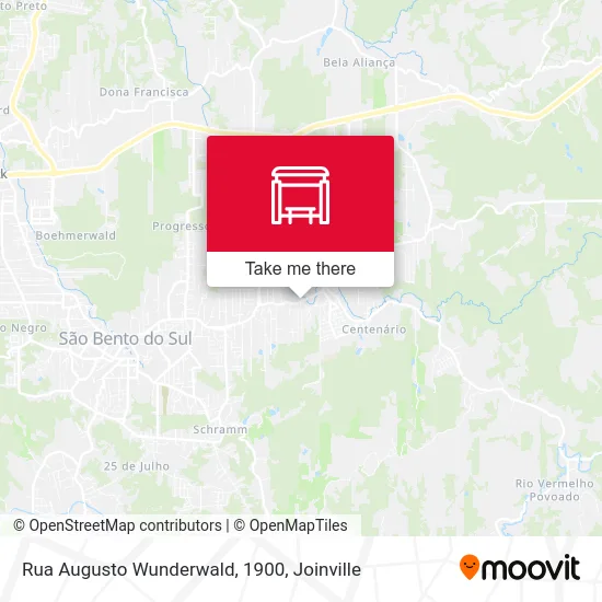 Rua Augusto Wunderwald, 1900 map