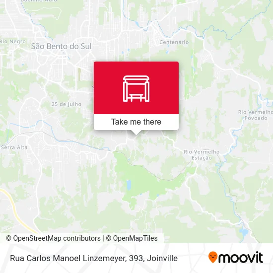 Rua Carlos Manoel Linzemeyer, 393 map