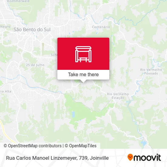 Rua Carlos Manoel Linzemeyer, 739 map