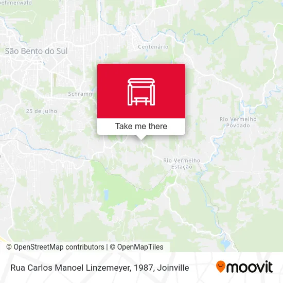 Rua Carlos Manoel Linzemeyer, 1987 map