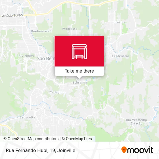 Rua Fernando Hubl, 19 map