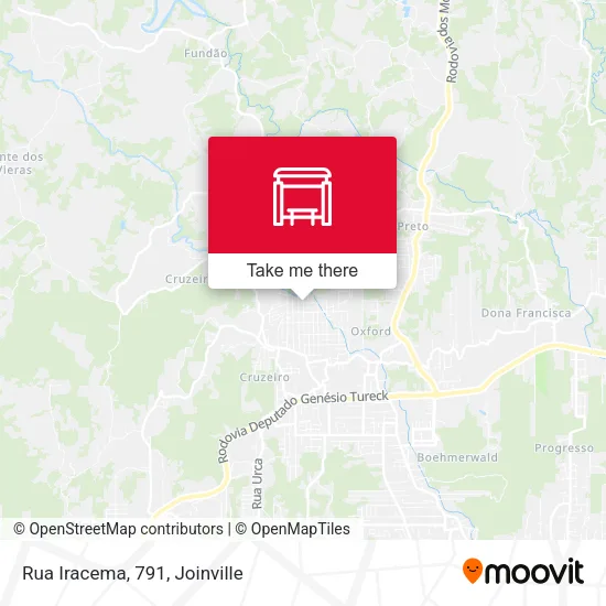 Rua Iracema, 791 map