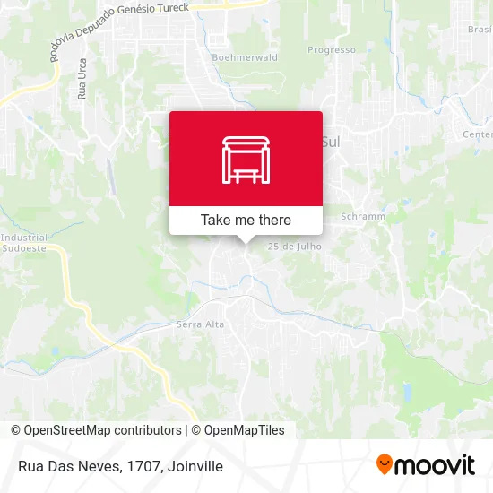 Rua Das Neves, 1707 map