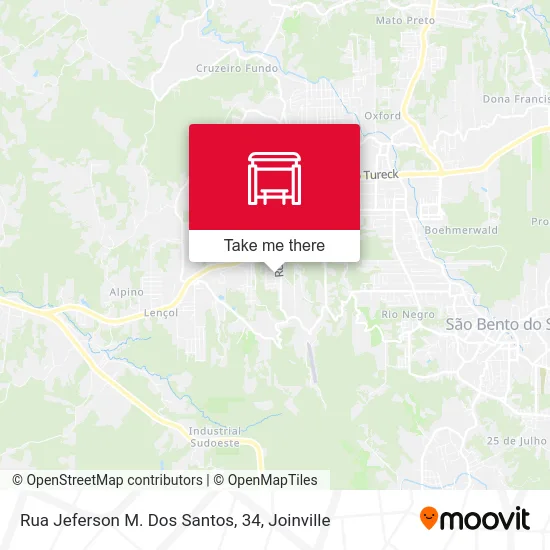 Rua Jeferson M. Dos Santos, 34 map