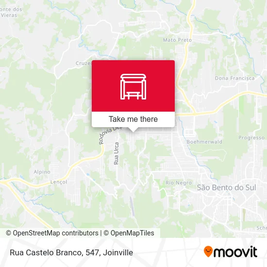 Rua Castelo Branco, 547 map