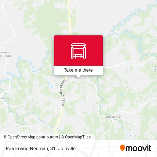 Rua Ervino Neuman, 81 map