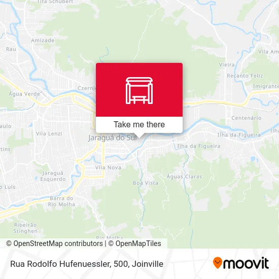 Rua Rodolfo Hufenuessler, 500 map