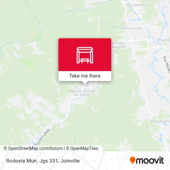 Rodovia Mun. Jgs 331 map