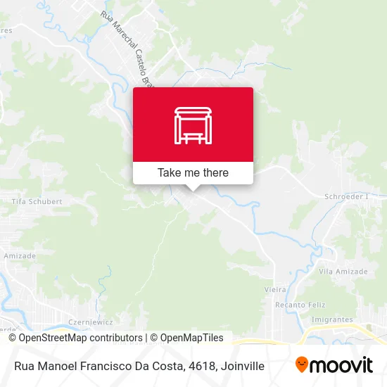 Rua Manoel Francisco Da Costa, 4618 map