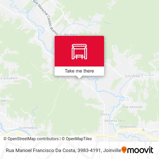Rua Manoel Francisco Da Costa, 3983-4191 map