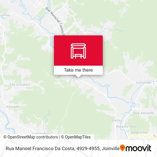 Rua Manoel Francisco Da Costa, 4929-4955 map