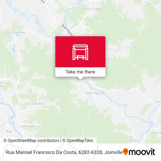 Rua Manoel Francisco Da Costa, 6282-6328 map