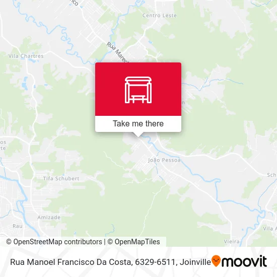 Rua Manoel Francisco Da Costa, 6329-6511 map