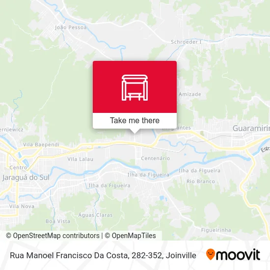 Rua Manoel Francisco Da Costa, 282-352 map