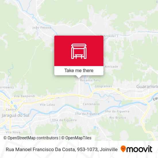 Rua Manoel Francisco Da Costa, 953-1073 map