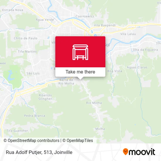 Rua Adolf Putjer, 513 map