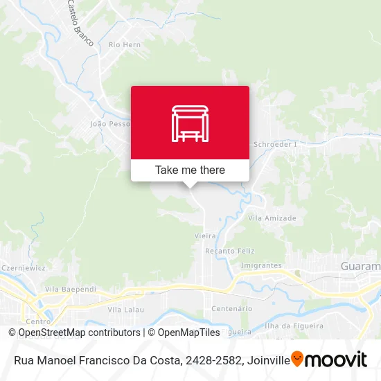 Rua Manoel Francisco Da Costa, 2428-2582 map