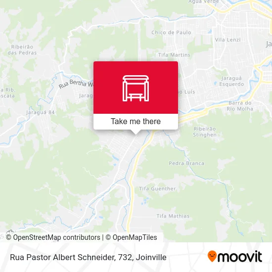 Rua Pastor Albert Schneider, 732 map