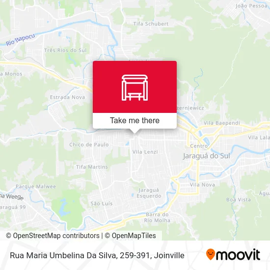 Rua Maria Umbelina Da Silva, 259-391 map