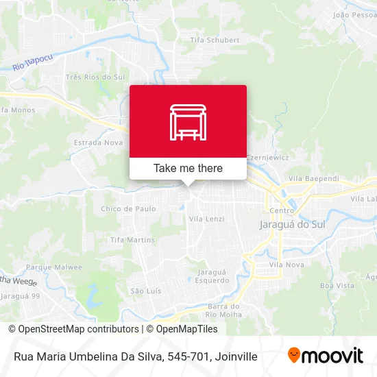 Rua Maria Umbelina Da Silva, 545-701 map